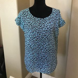 Women’s animal print blouse